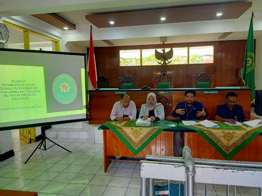 Rapat Pembangunan Zona Integritas